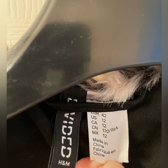 H&M Divided Leopard Print Coat. - Picture 4 of 4